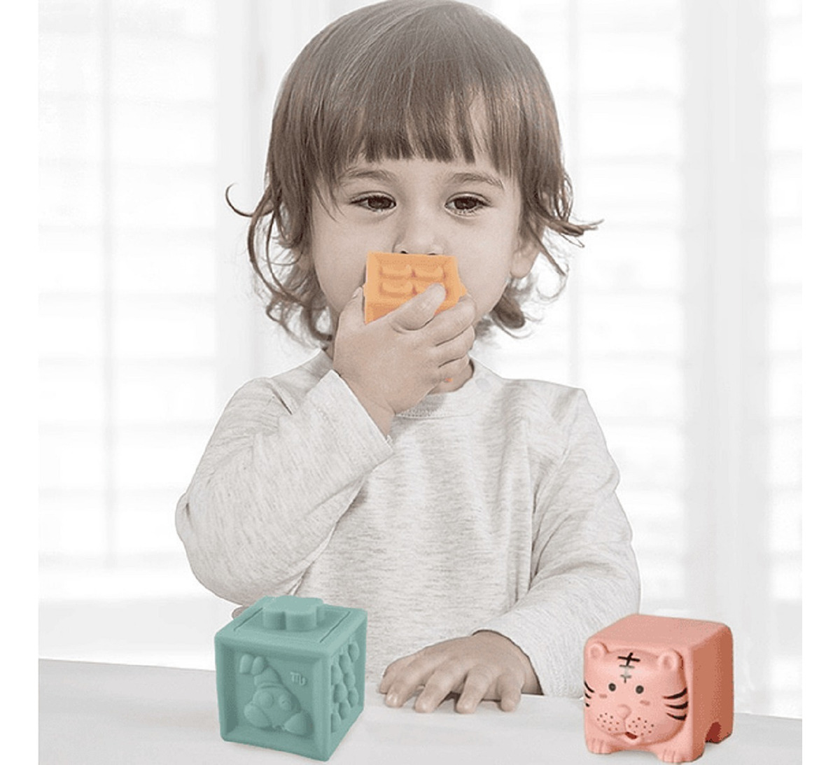 JUGUETES PUZZLES BLOQUES SILICONA EDUCATIVOS NIÑOS LAU - 2