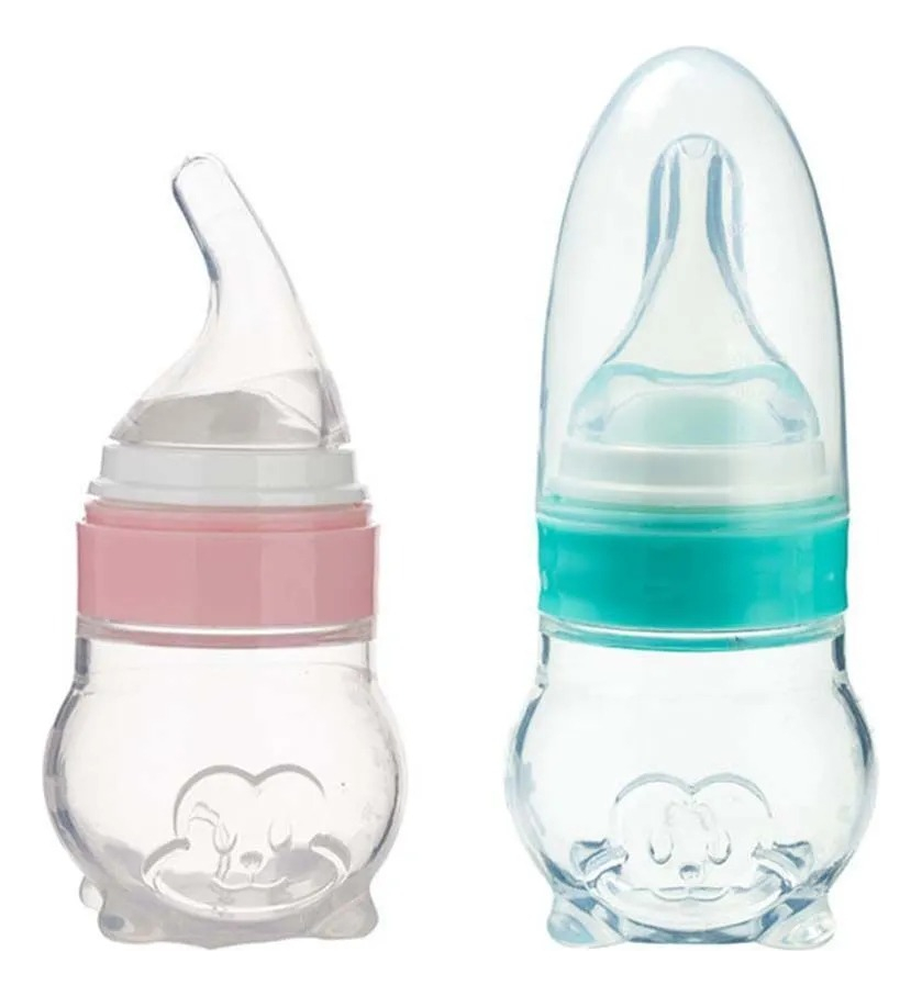 DOSIFICADOR ALIMENTADOR SUAVE COMODO MEDICINA BEBES LAU - 1