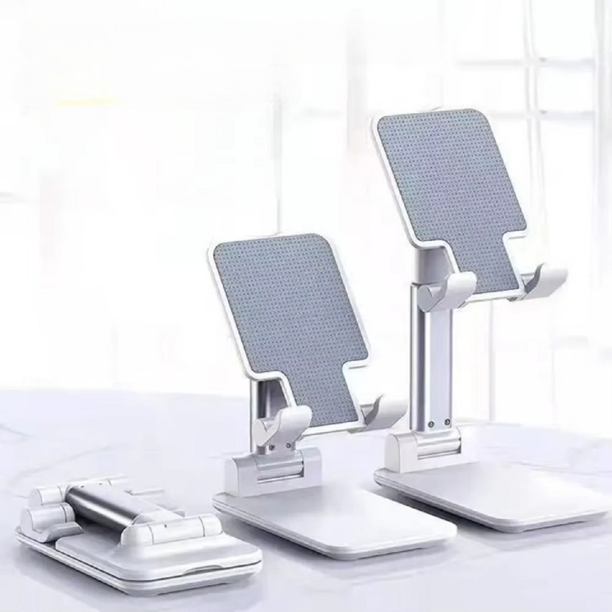 SET 8 SOPORTE PLEGABLE PORTA TELÉFONO ANTIDESLIZANTE LAU - 8
