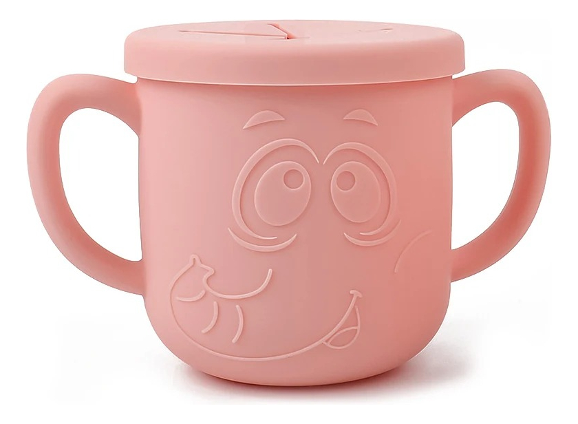 VASO TAZA PAJITA SILICONA BEBEDERO APRENDIZAJE ASA BEBE LAU - 10