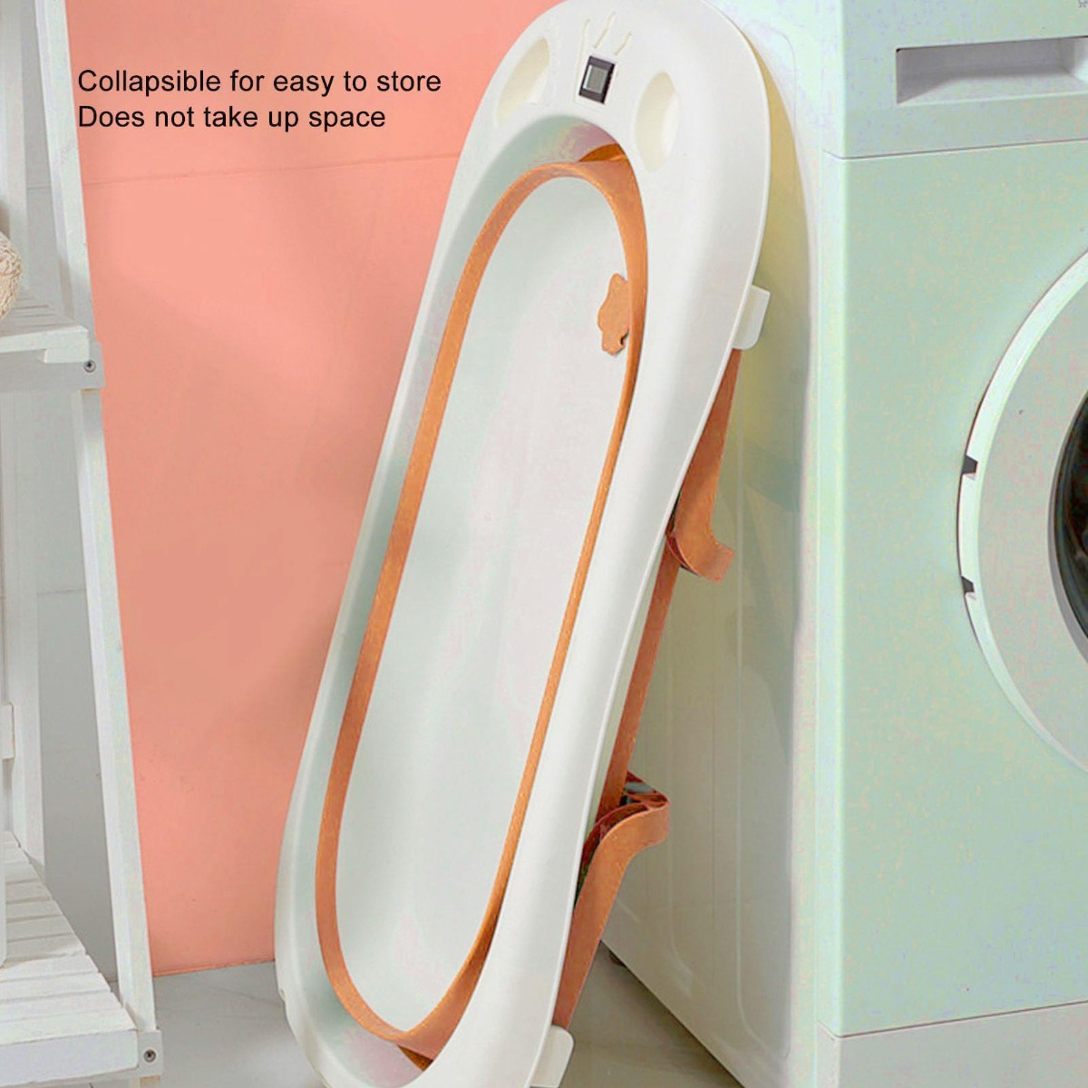 BAÑERA PLEGABLE BEBÉ ESTABLE INFANTIL COLGAR VIAJAR LAU - 3