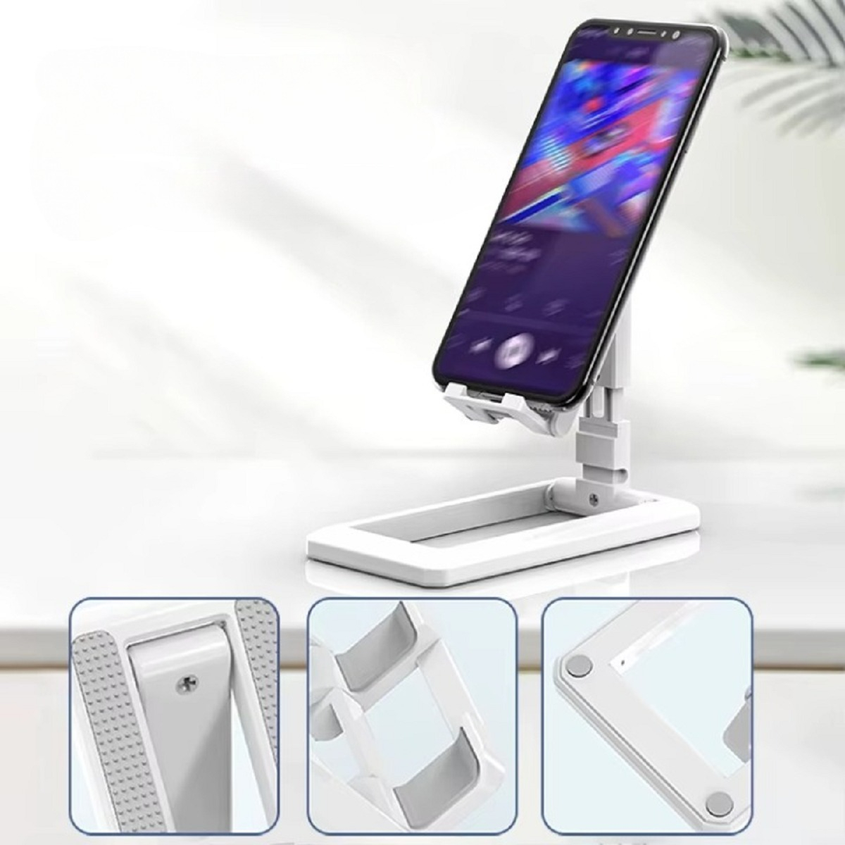 SET 4 SOPORTES CELULARES PLEGABLE EXTENSIBLE INCLINABLE LAU - 5