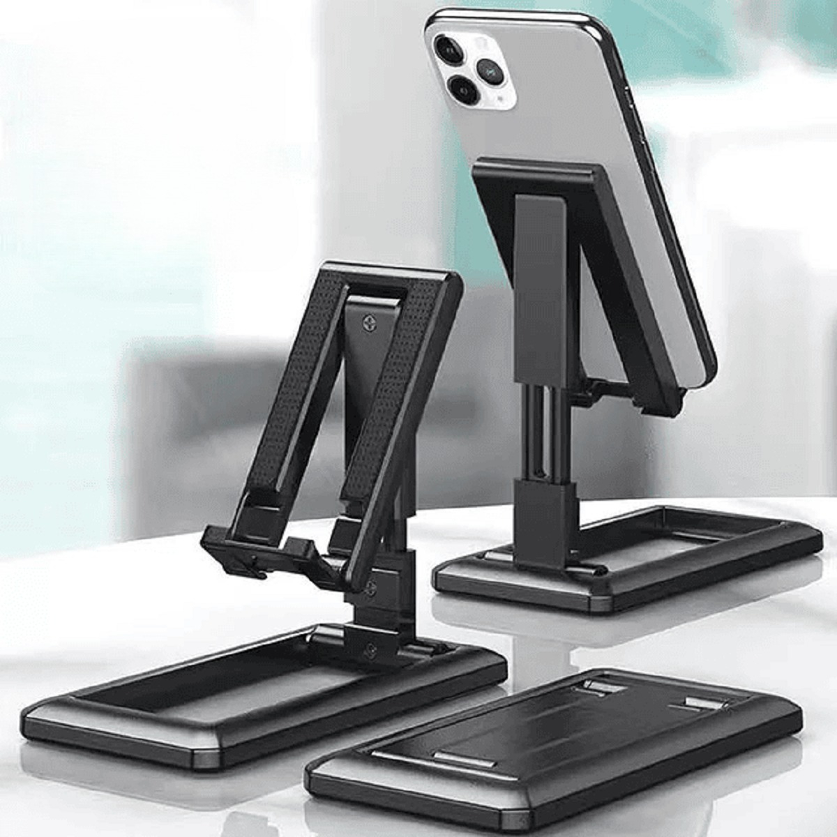 SET 4 SOPORTES CELULARES PLEGABLE EXTENSIBLE INCLINABLE LAU - 7