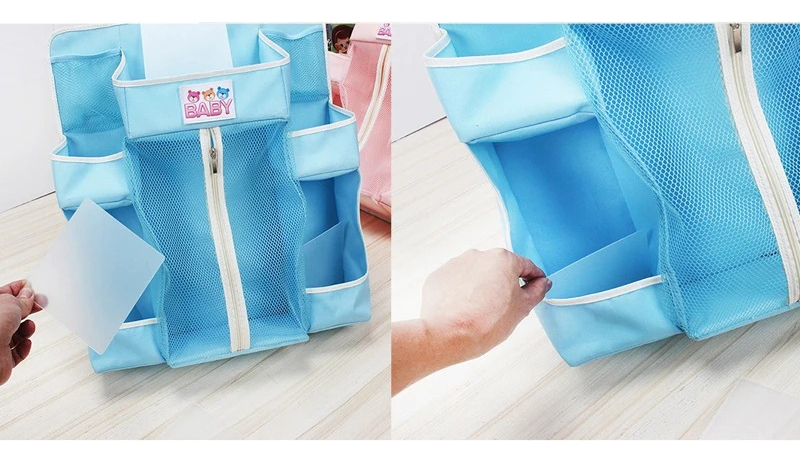 ORGANIZADOR PORTÁTIL PLEGABLE CUNA PAÑAL BEBE LAU - 2