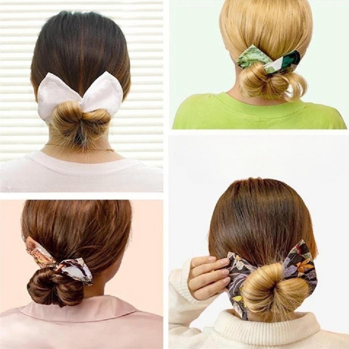 SET 5 PINZAS CLIP MAGICO MUJER BELLEZA PEINADO MODERNO LAU - 3