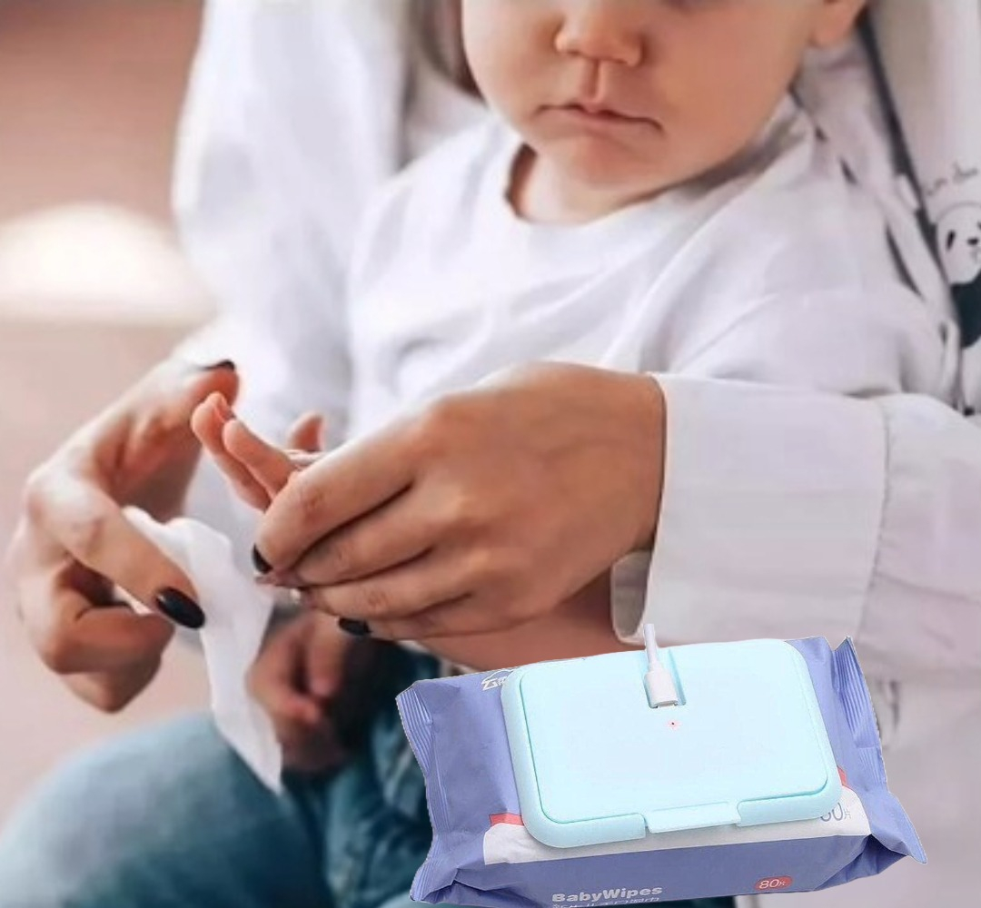 CALENTADOR TOALLITAS HUMEDAS BEBE PORTATIL USB TERMICO LAU - 9