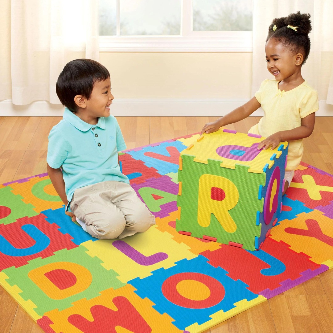 SET 2 ALFOMBRAS GOMA EVA ARMABLE DIDACTICO INFANTIL LAU - 8