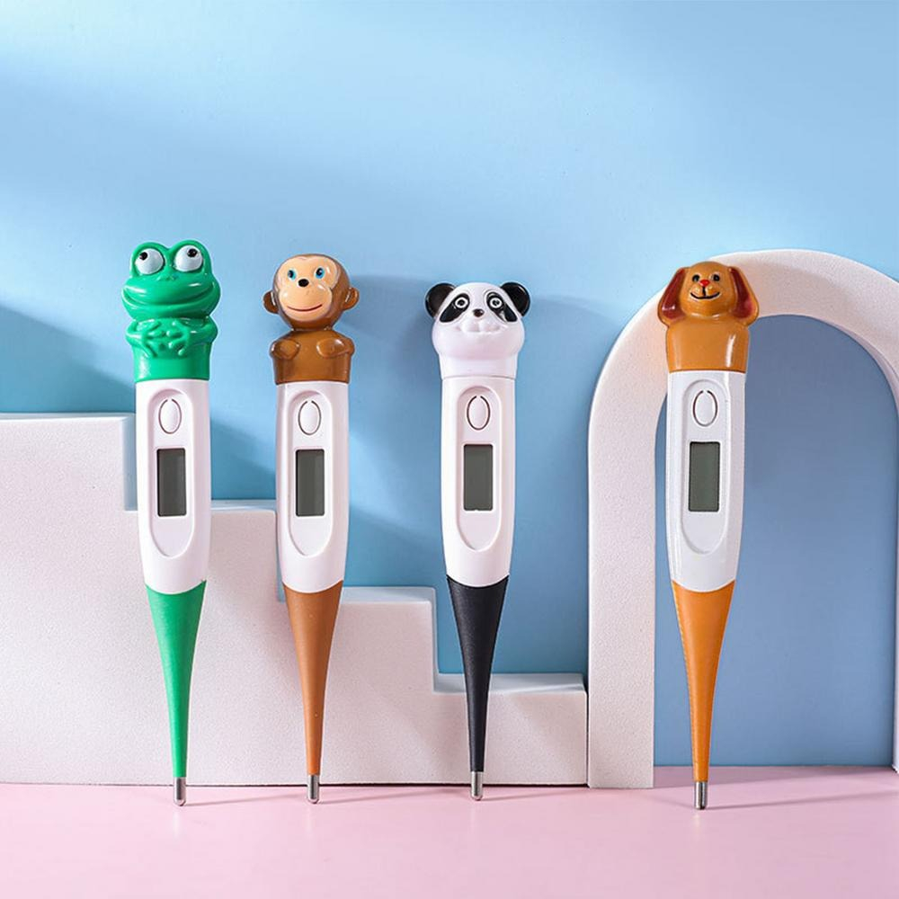 SET 4 TERMOMETROS DIGITAL LCD DIBUJOS BEBES HOGAR LAU - 9