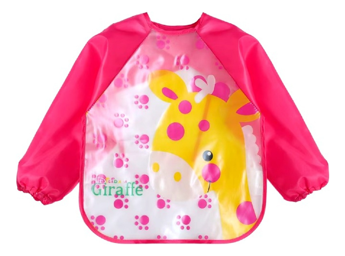 SET 5 BABERO IMPERMEABLE MANGA LARGA PINTURA COCINA NIÑO LAU - 1
