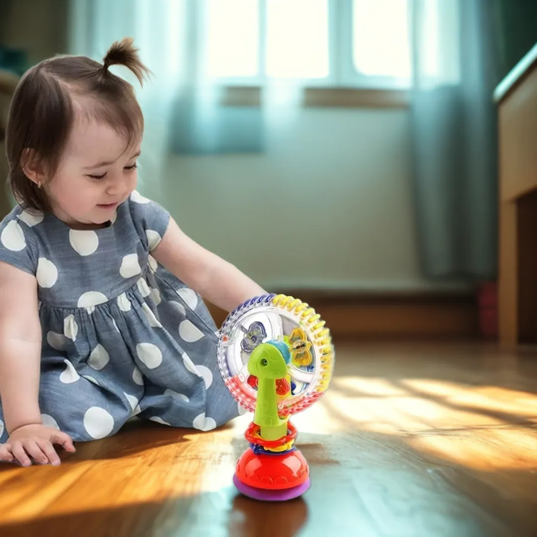 SONAJERO DIDACTICO SOPAPA JUGUETE VUELTA AL MUNDO BEBE LAU - 8