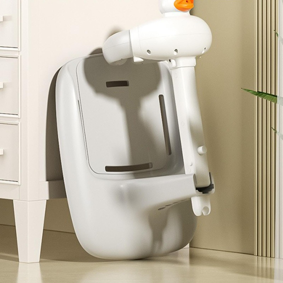 SILLA SOPORTE DUCHA TORRE AJUSTABLE PATO NIÑOS PEQUEÑOS LAU - 3