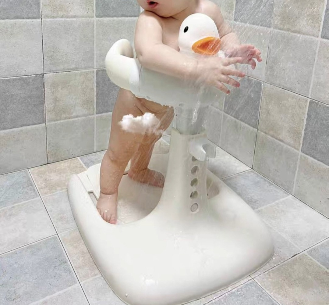 SILLA SOPORTE DUCHA TORRE AJUSTABLE PATO NIÑOS PEQUEÑOS LAU - 5