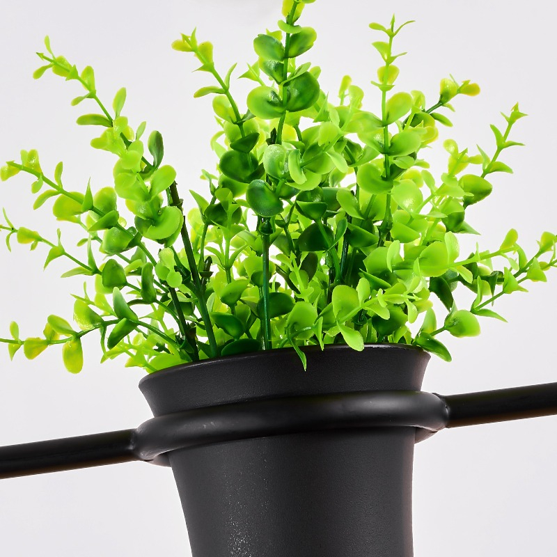 LÁMPARA COLGANTE MODERNA PLANTAS CREATIVO JARDIN HOGAR LAU - 5