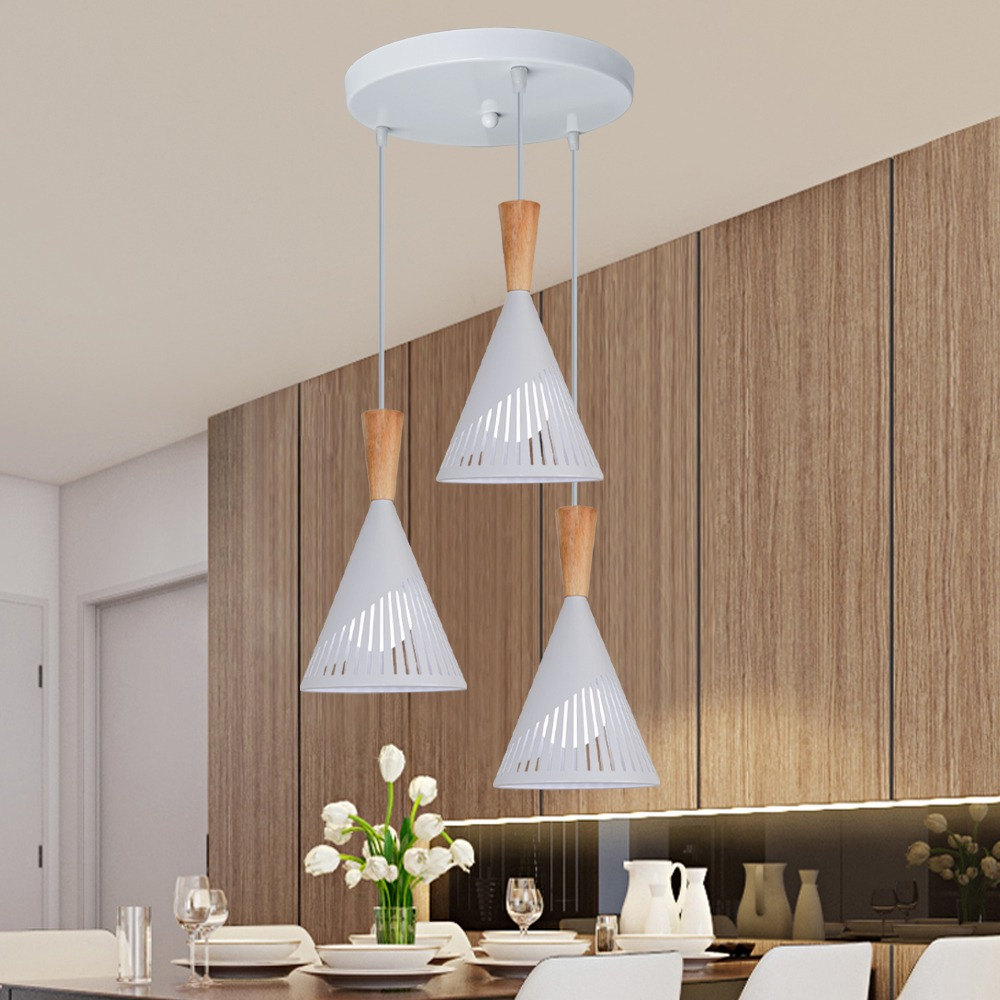 LÁMPARA COLGANTE DECORATIVA AJUSTABLE MESA COMEDOR LAU - 5