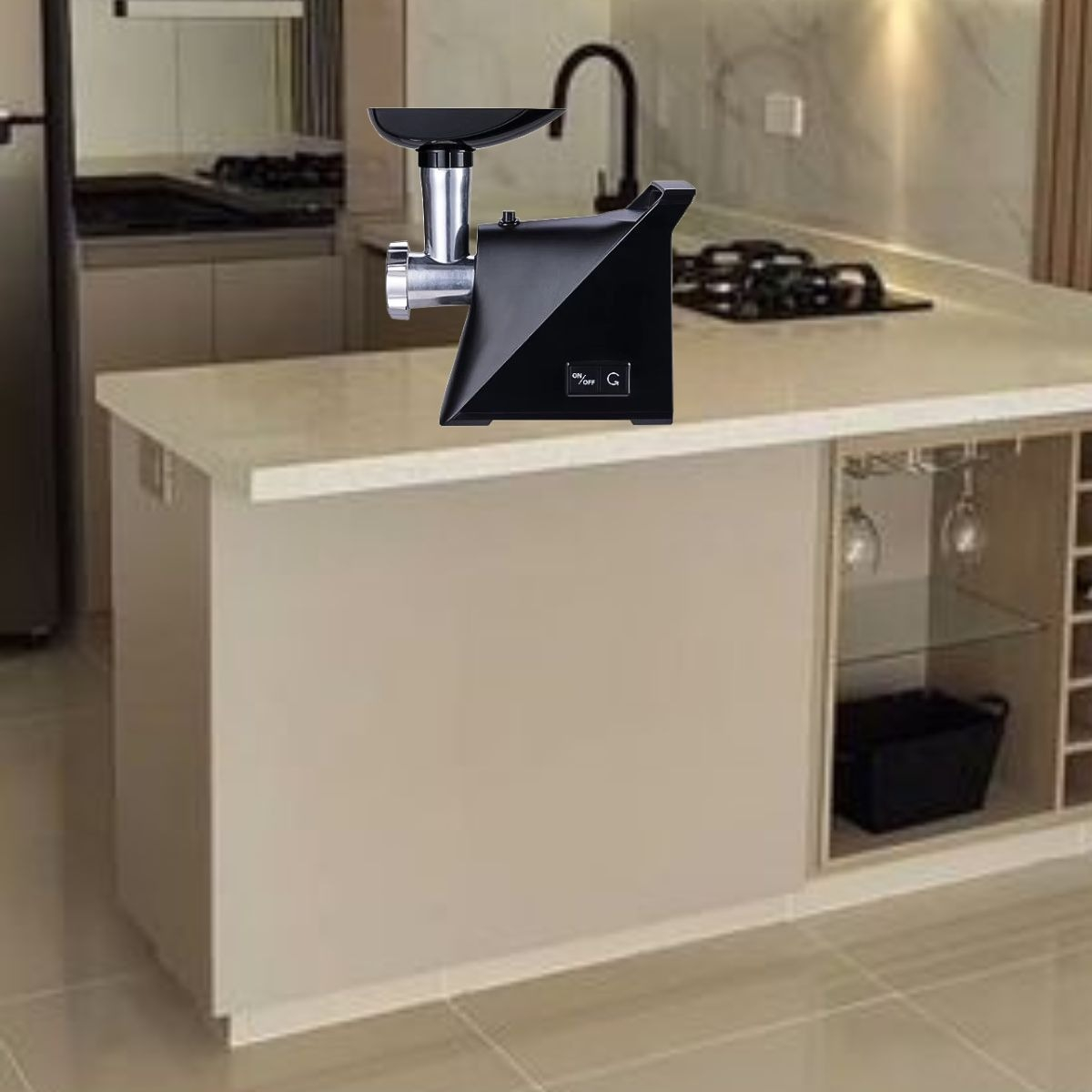 PROCESADOR AUTOMÁTICO PICADOR ALIMENTOS 1000W HOGAR LAU - 2