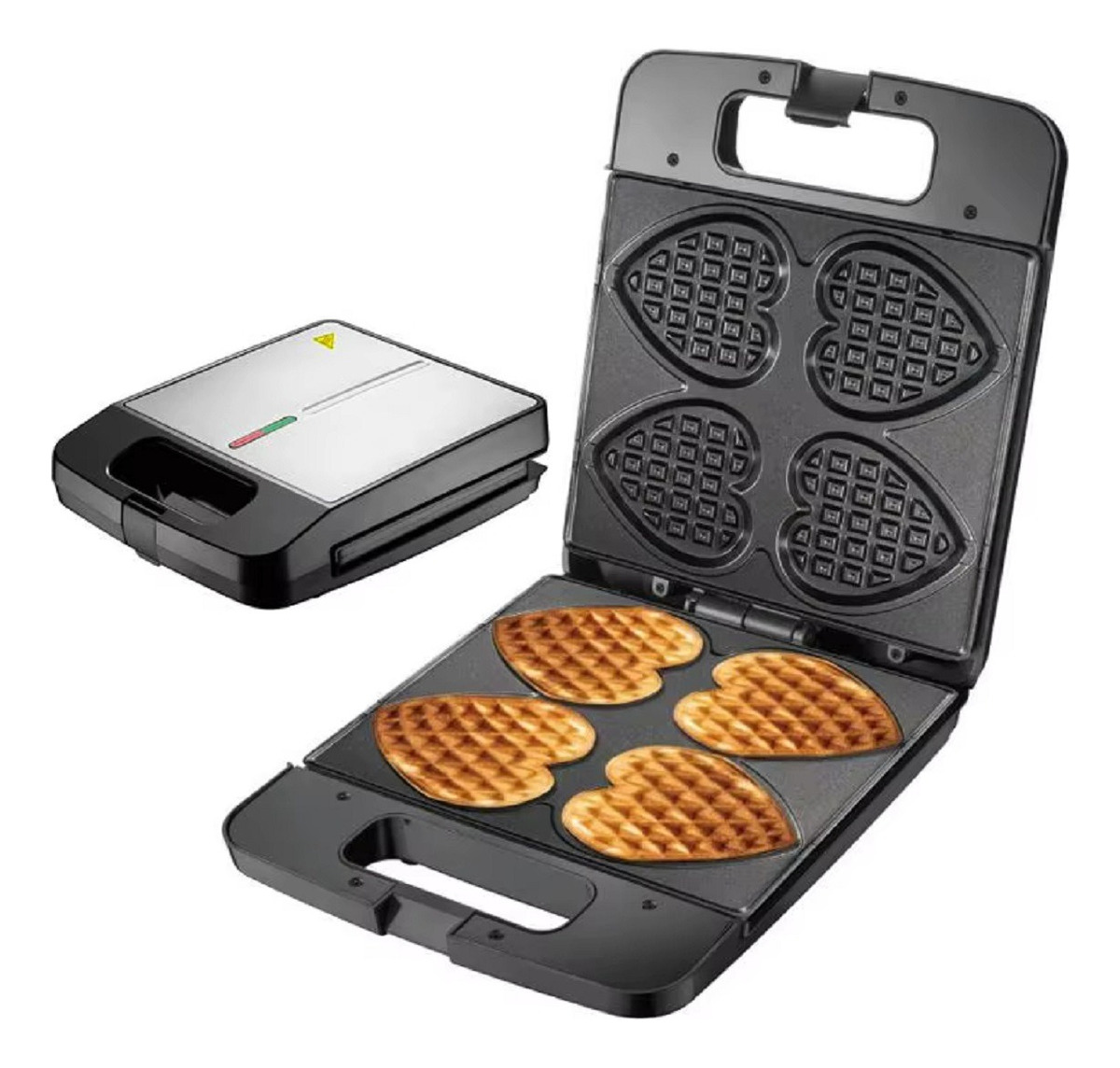 WAFFLERA GROFERA MULTIFUNCIONAL PLANCHA 1400W COCINA LAU - 3