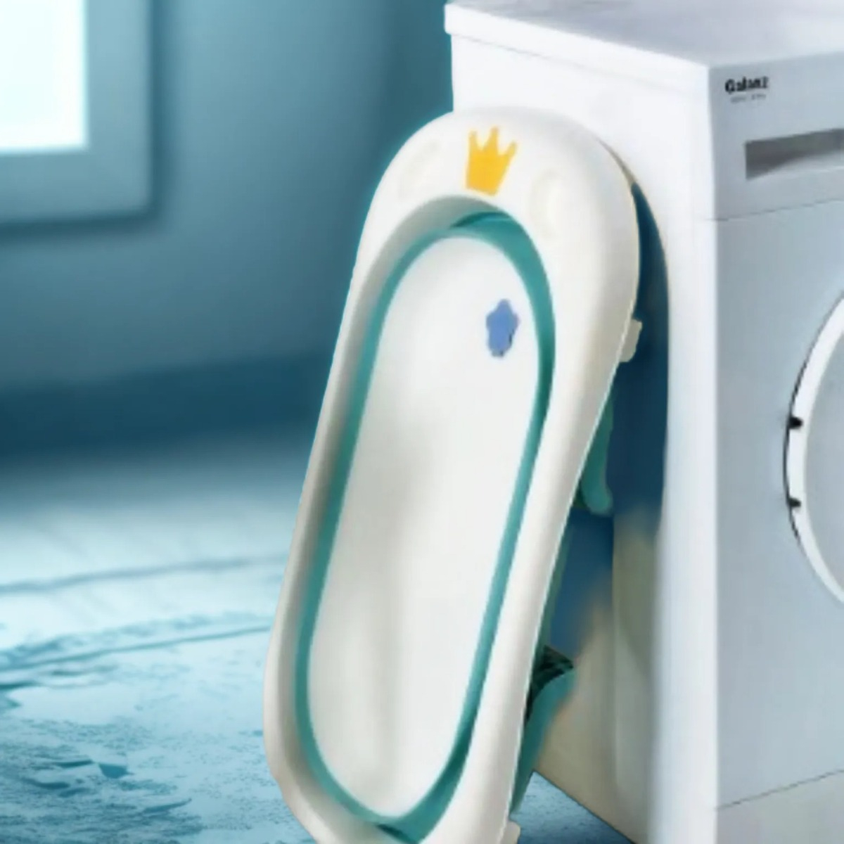 BAÑERA PLEGABLE PORTATIL CONTROL TEMPERATURA BEBES LAU - 4