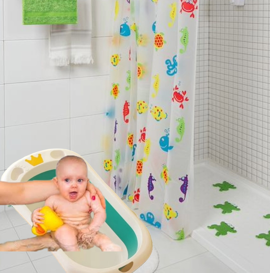 BAÑERA PLEGABLE PORTATIL CONTROL TEMPERATURA BEBES LAU - 9