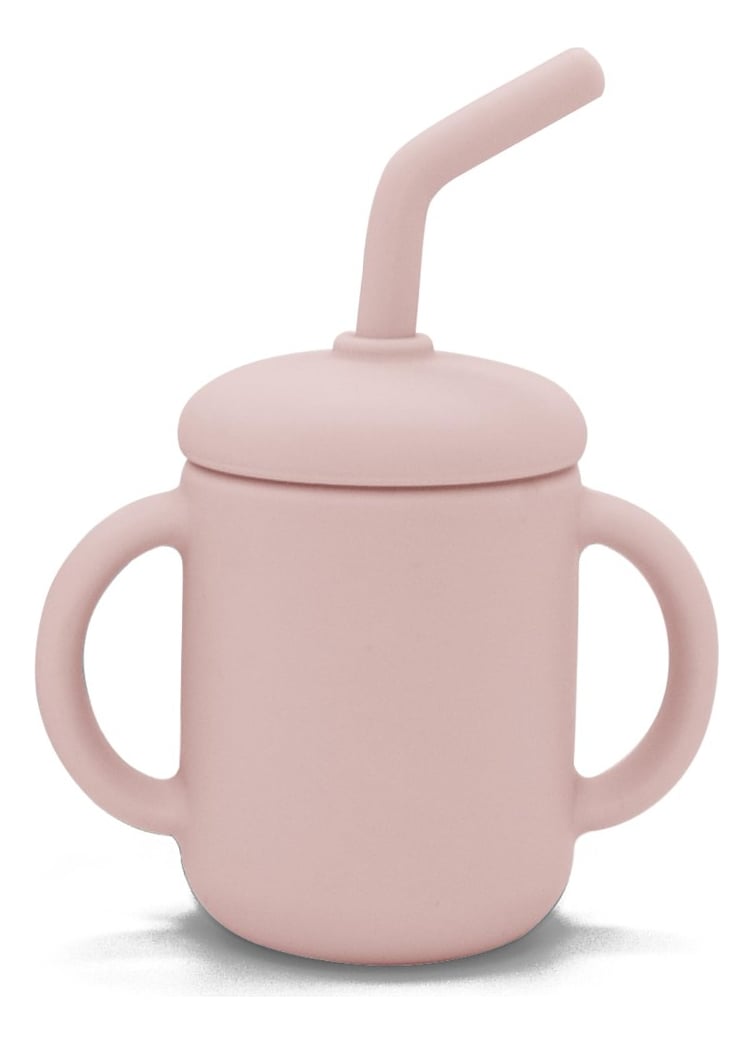 SET 2 VASO SILICONA ENTRENAMIENTO ANTIDERRAMES NIÑOS LAU - 1
