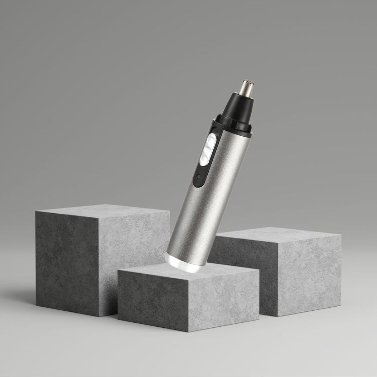 AFEITADORA 3EN1 NARIZ OREJAS BARBA RECARGABLE RESISTENTE LAU - 9