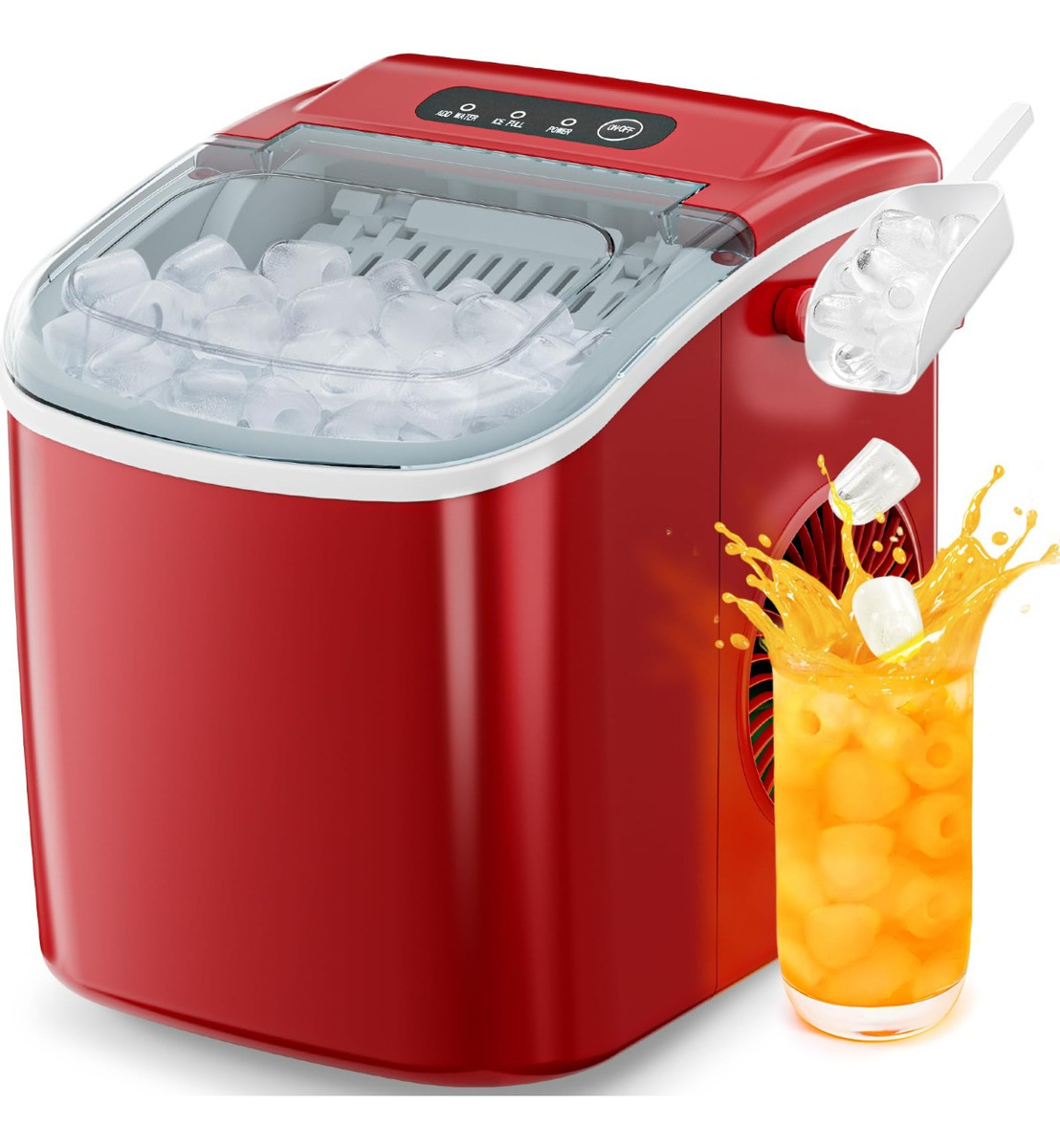 MÁQUINA PORTÁTIL HIELO COMPACTA ENCIMERAS MODERNA JHN - 3