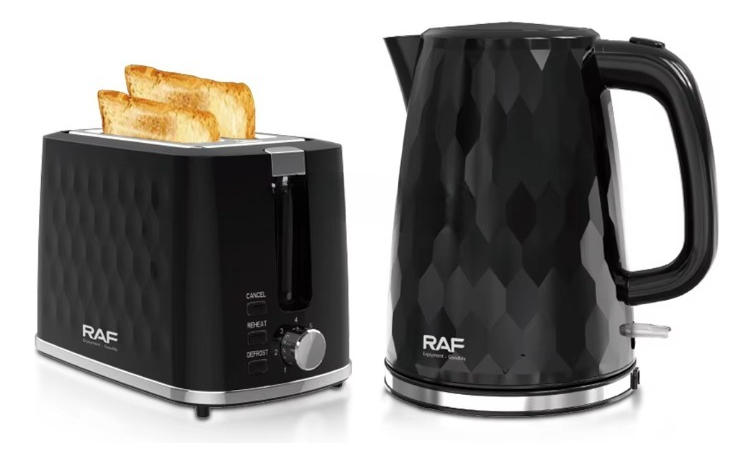 SET HERVIDOR ELÉCTRICO TOSTADORA EFICIENCIA ELEGANCIA JHN - 1