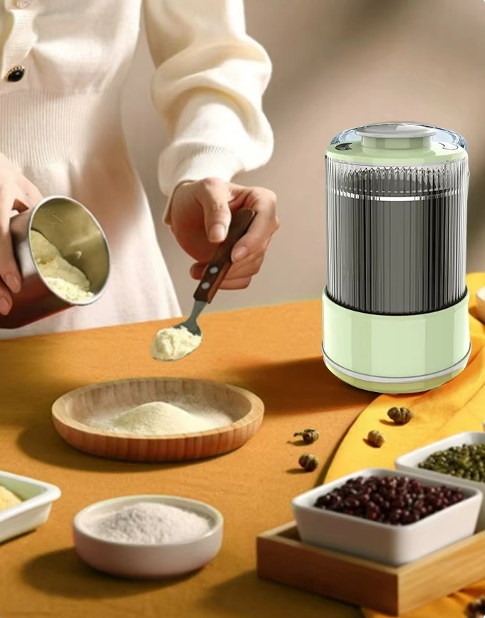 PROCESADOR ALIMENTOS MOLINO PORTÁTIL FRUTOS SECOS JHN - 4