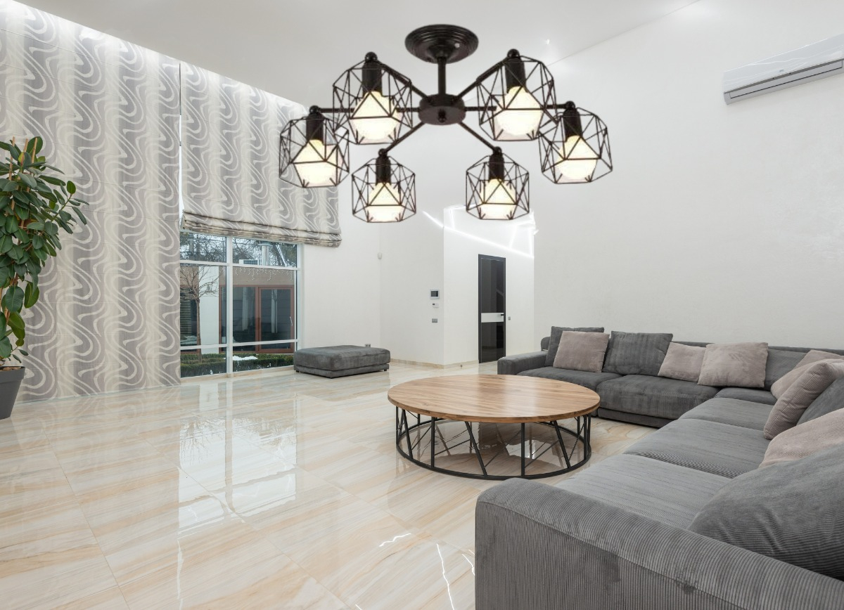 LAMPARA COLGANTE ARAÑA RETRO 6 LUCES HOGAR SALA LAU - 9