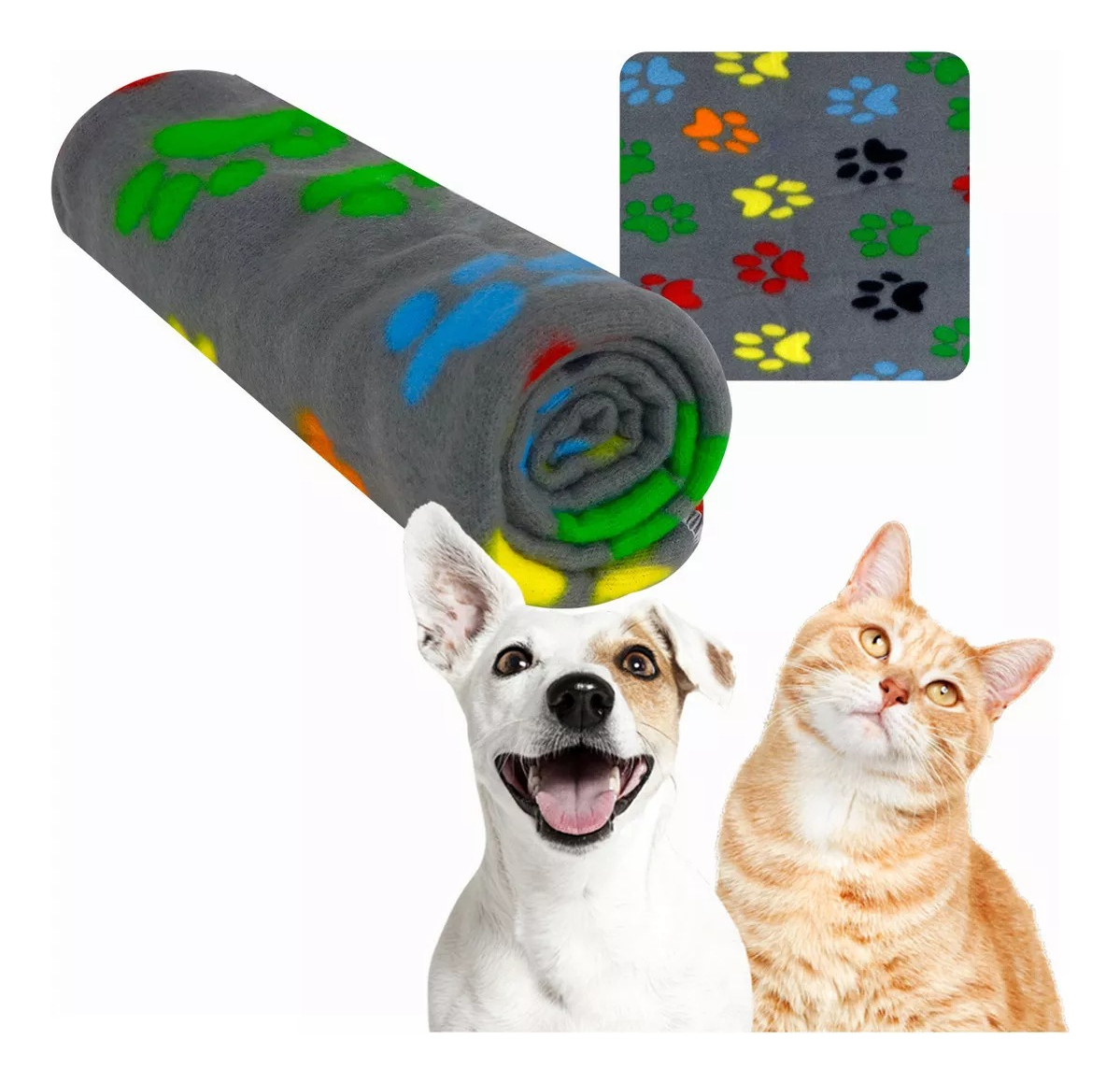 SET 3 MANTAS TERMICA PARA MASCOTAS PERROS GATOS 120X90CM LAU - 4