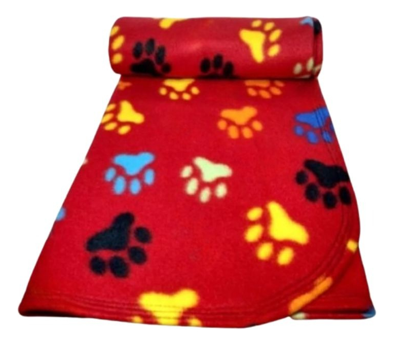 SET 3 MANTAS  PARA MASCOTAS SUAVES PERRO GATOS 100X70CM LAU - 1