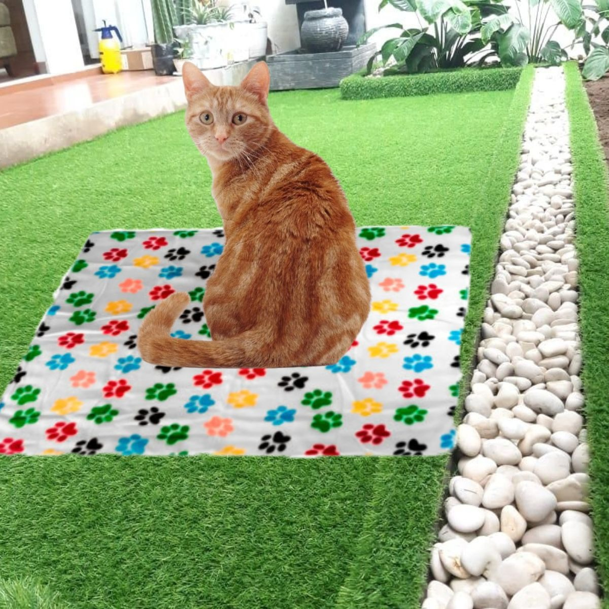 SET 3 MANTAS TERMICAS PARA MASCOTAS PERROS GATOS SUAVE LAU - 6