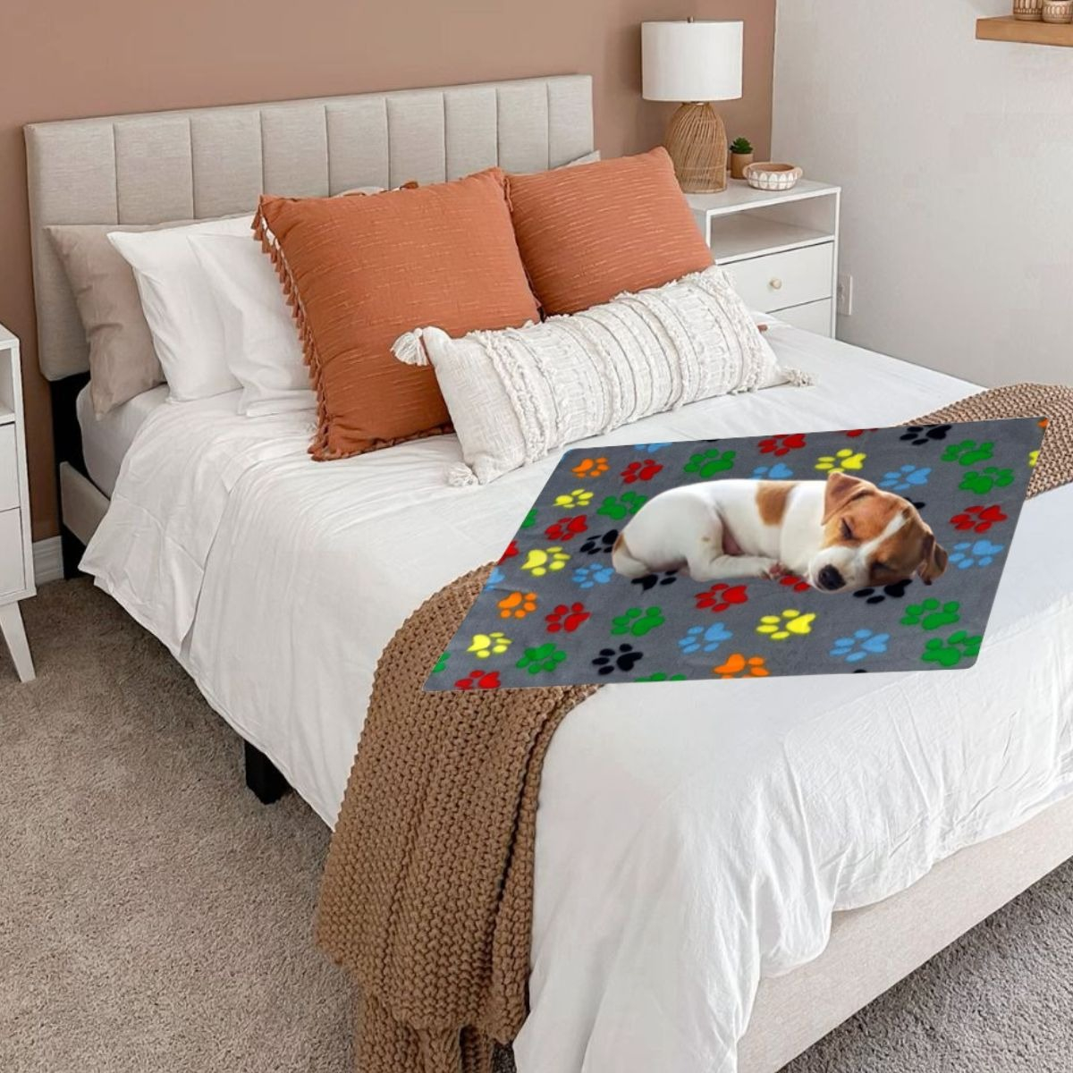 SET 3 MANTAS POLAR TERMICA PARA MASCOTAS 100X70CM LAU - 8