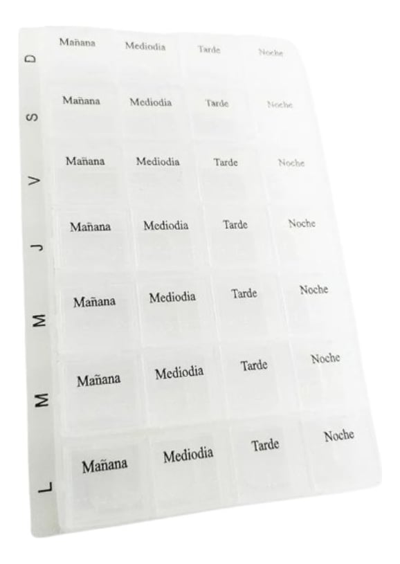 SET 3 PASTILLEROS SEMANAL ORGANIZA CONTROL MEDICAMENTO LAU - 1