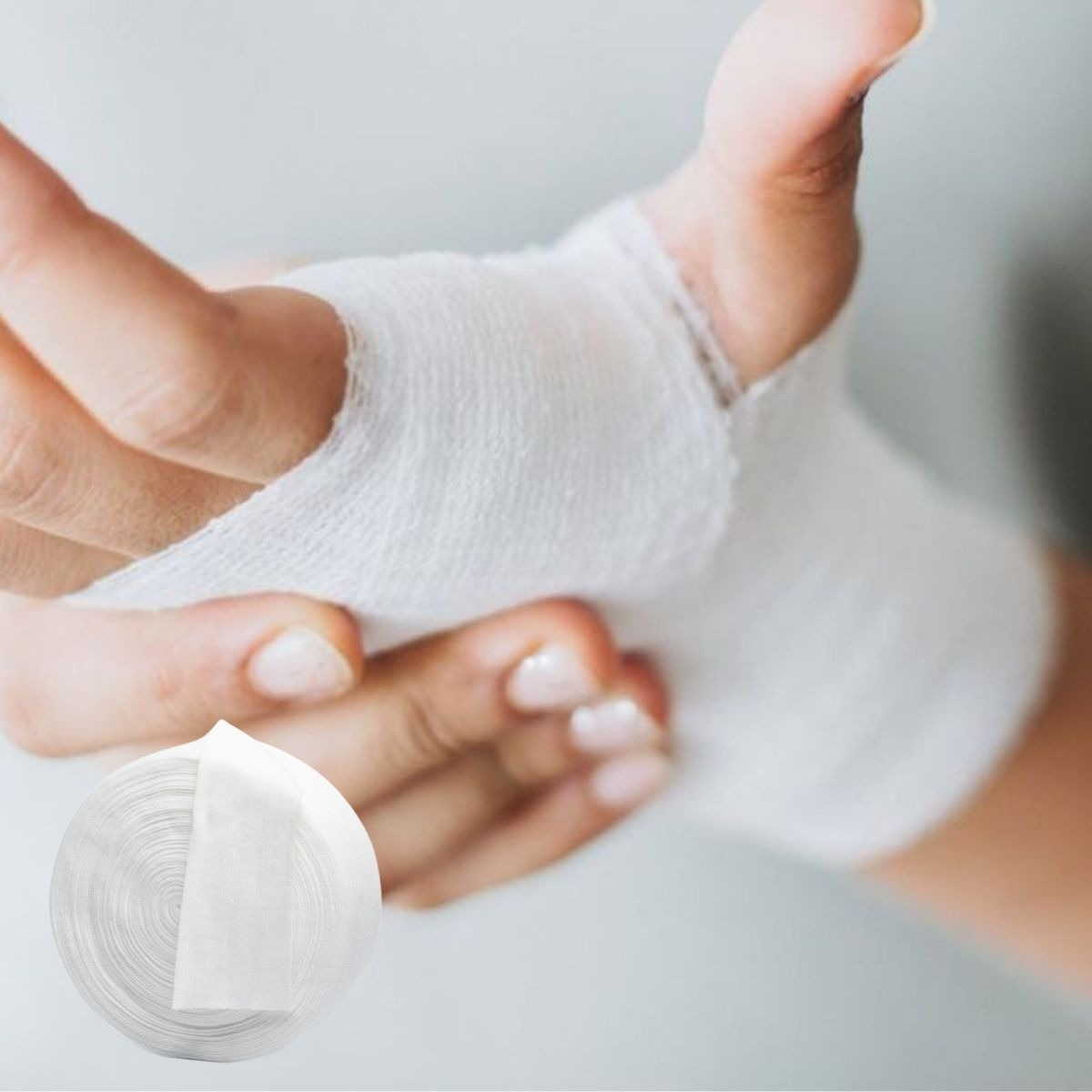 SET 2 VENDA TUBULAR 5,5 CM MEDICA COMPRESION LESION LAU - 8