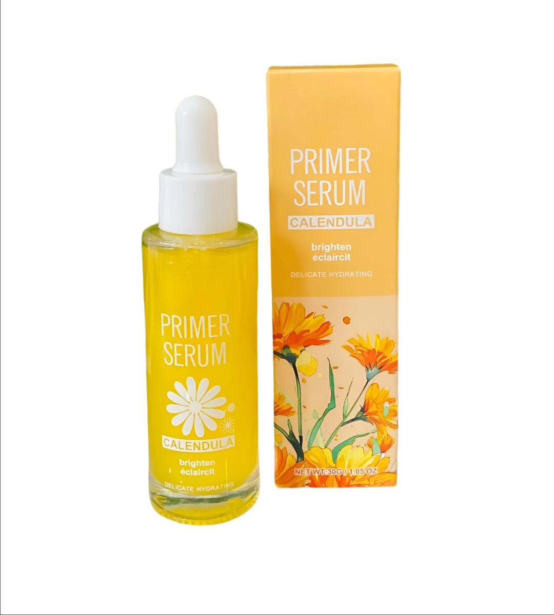 SET 2 SERUM FACIAL CALÉNDULA BRILLO NATURAL PIEL SUAVE JHN - 3