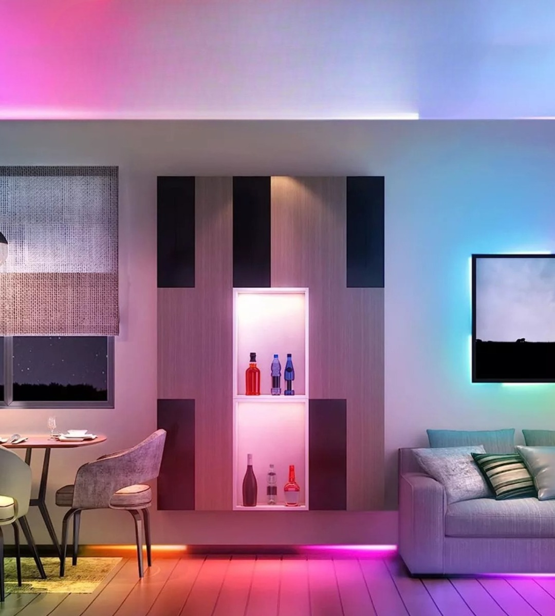 CINTA DECORACTIVA LED RGB ILUMINACIÓN 5M WIRELESS JHN - 2