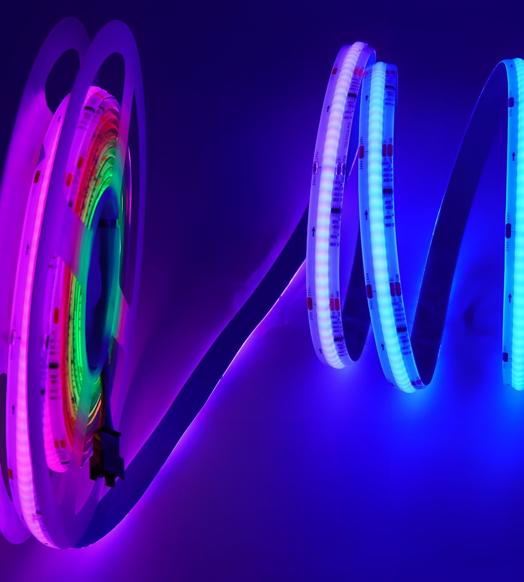 CINTA DE LUCES LED RGB ILUMINACIÓN DECORATIVA 24V 10M JHN - 10
