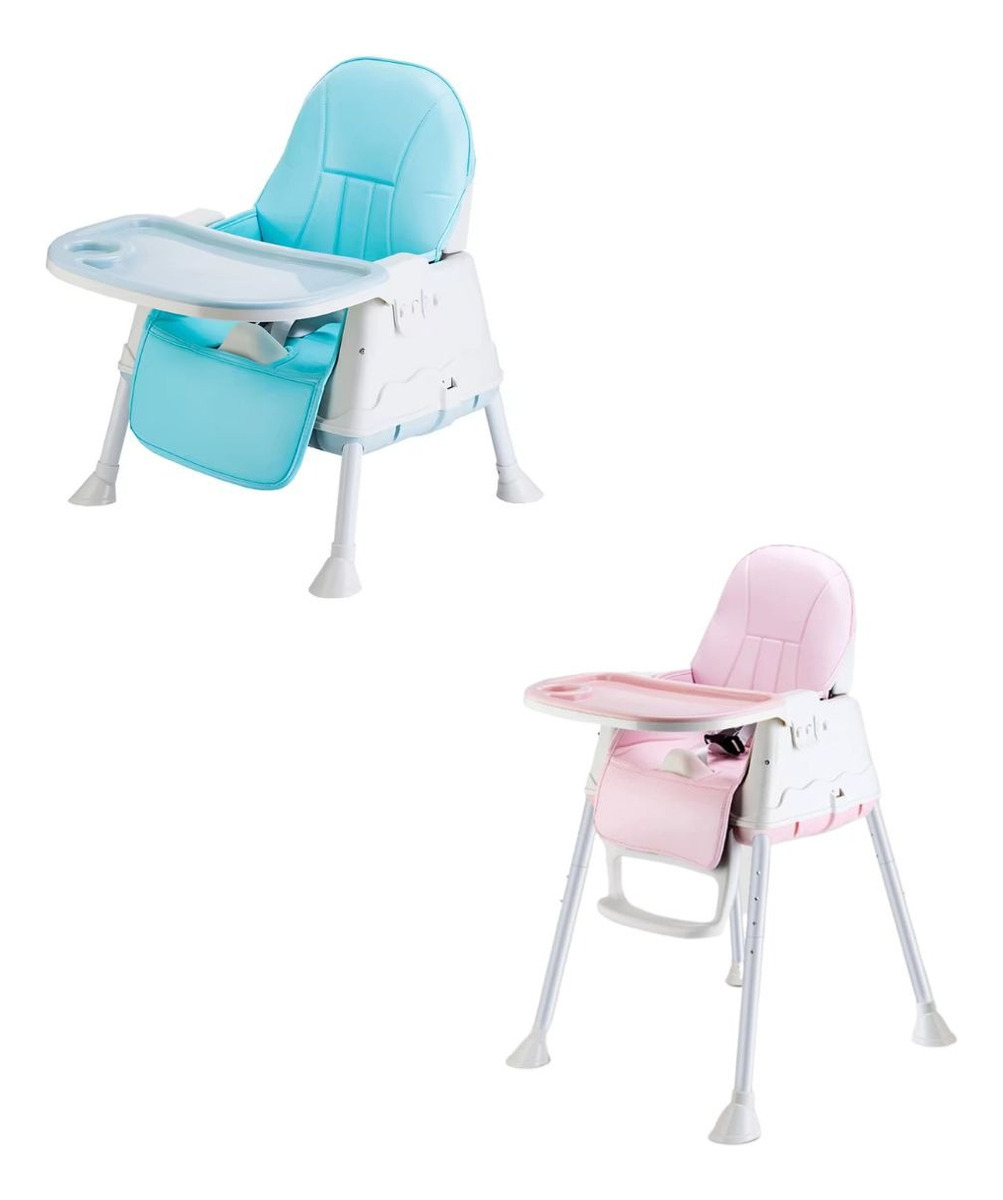 SILLA DE COMER ALTA PLEGABLE 3 EN 1 BEBES MULTIFUNCIONAL LAU - 3