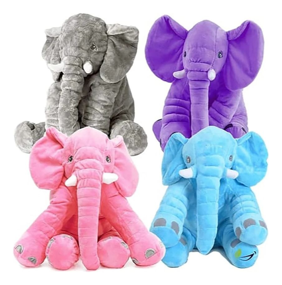 PELUCHE DE ELEFANTE SUAVE TIERNO REGALO NIÑOS NIÑAS LAU - 3