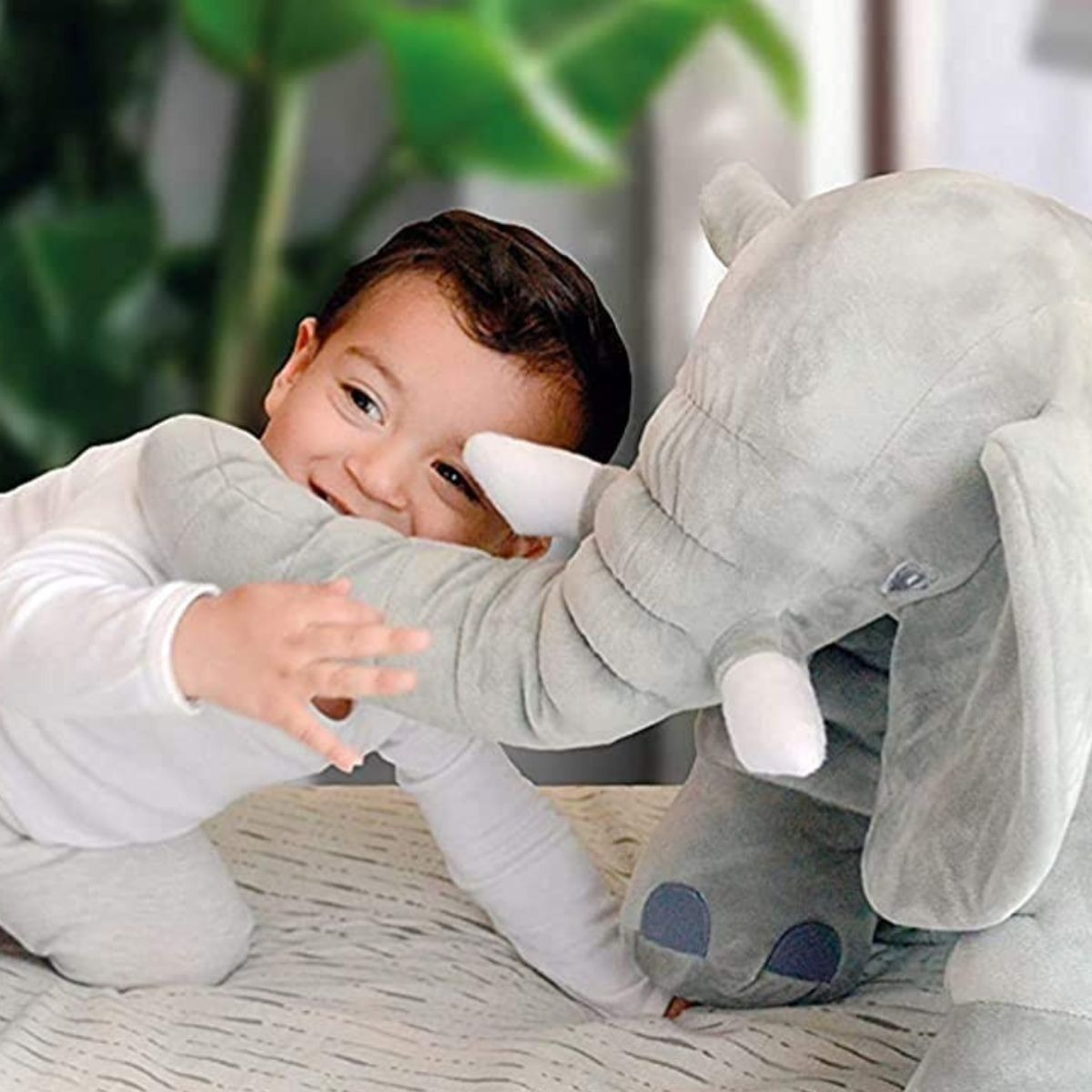 PELUCHE DE ELEFANTE SUAVE TIERNO REGALO NIÑOS NIÑAS LAU - 5