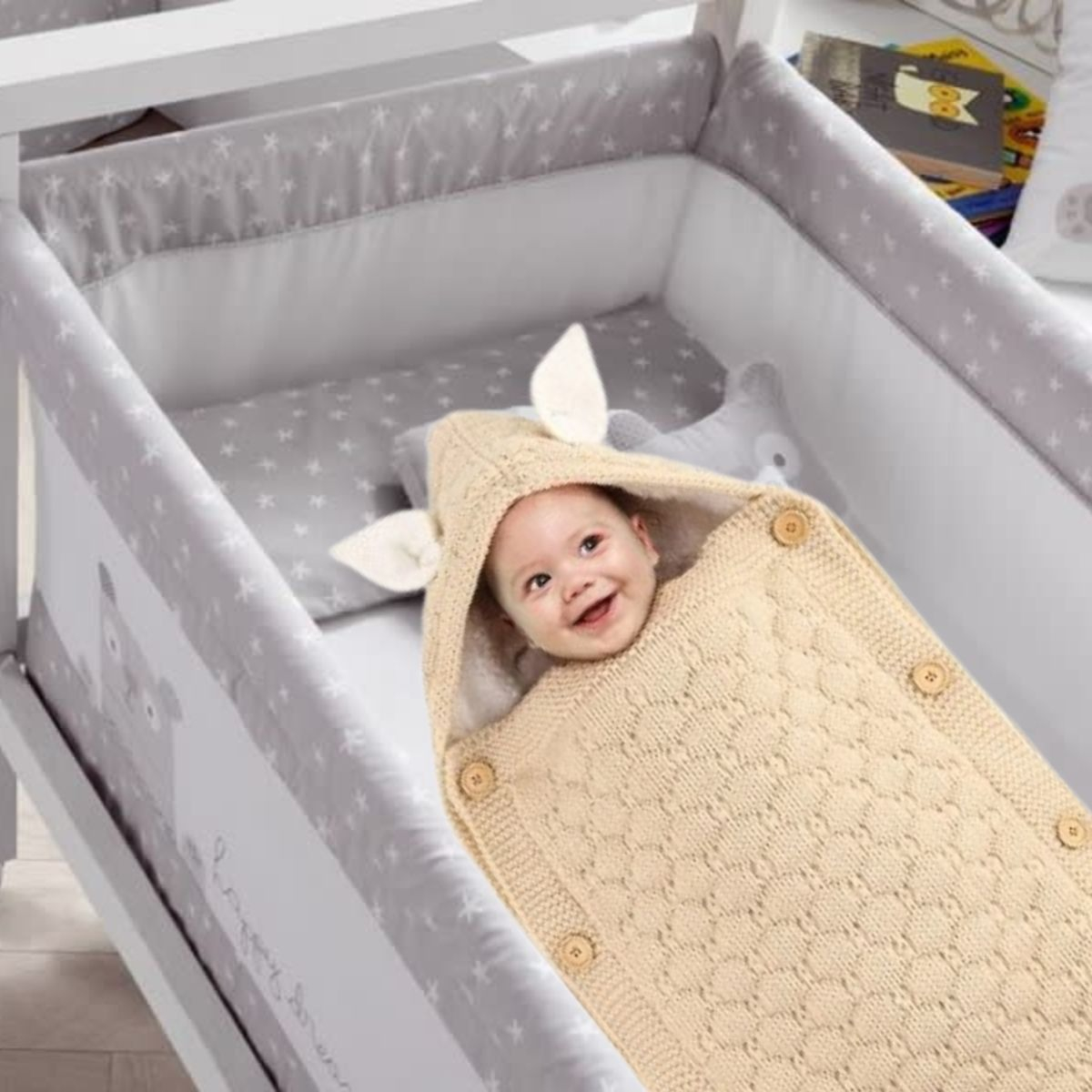 MANTA UNISEX APEGO FORRO POLAR ABRIGAR IDEAL BEBES LAU - 6
