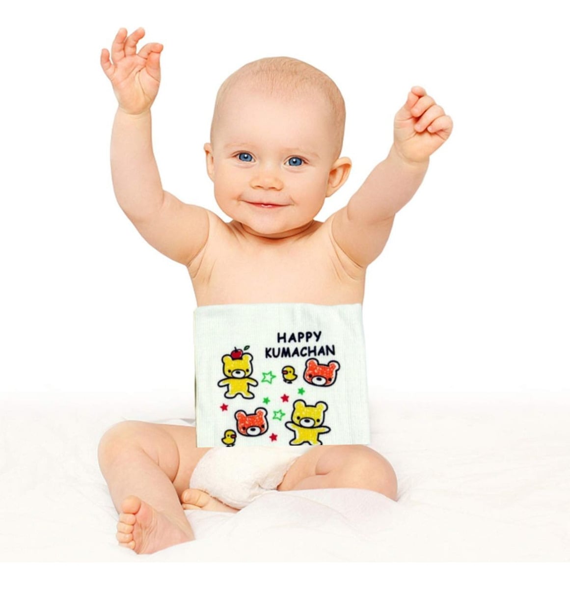 SET 3 FAJA DE BEBE VIENTRE COMODA SUAVE PARA BEBE LAU - 2