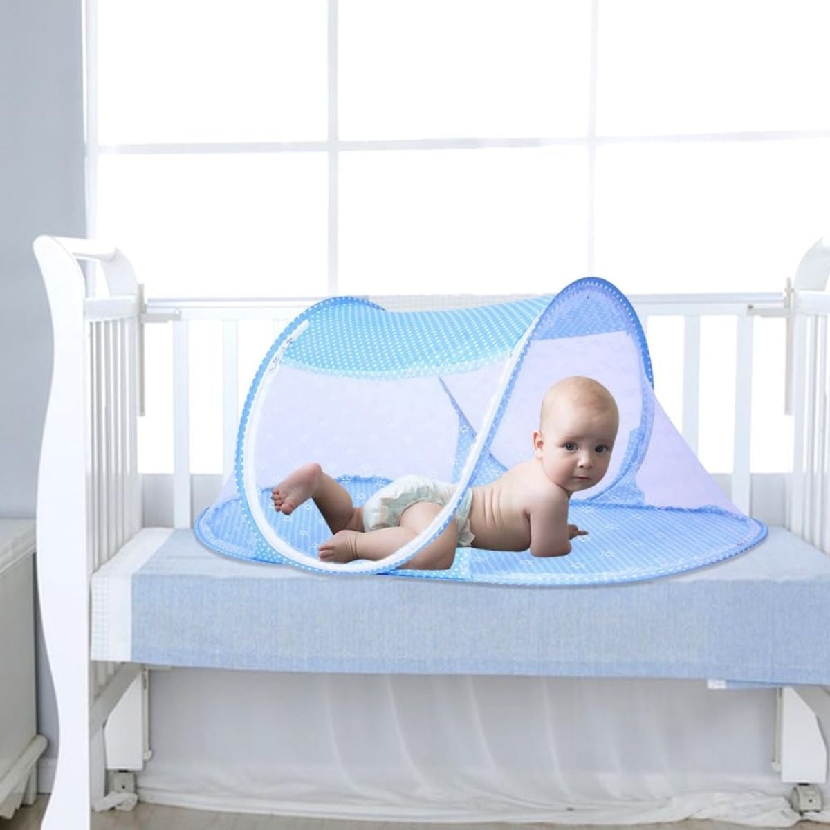 MOISES PLEGABLE MOSQUITERO PORTAIL TRANSPIRABLE BEBE LAU - 7