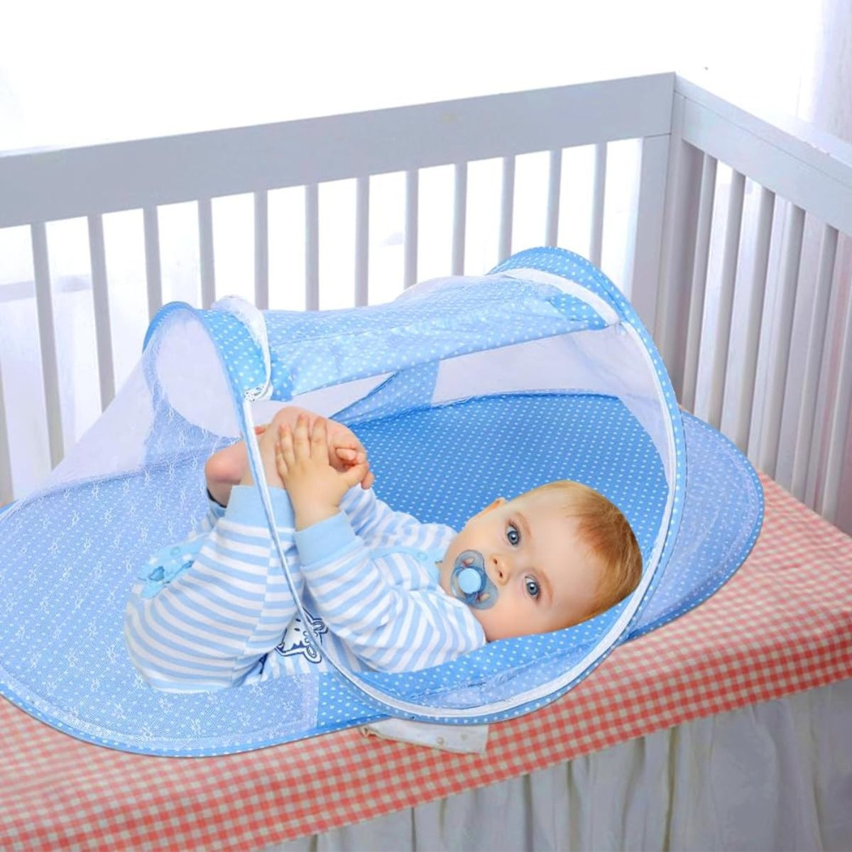 MOISES PLEGABLE MOSQUITERO PORTAIL TRANSPIRABLE BEBE LAU - 8