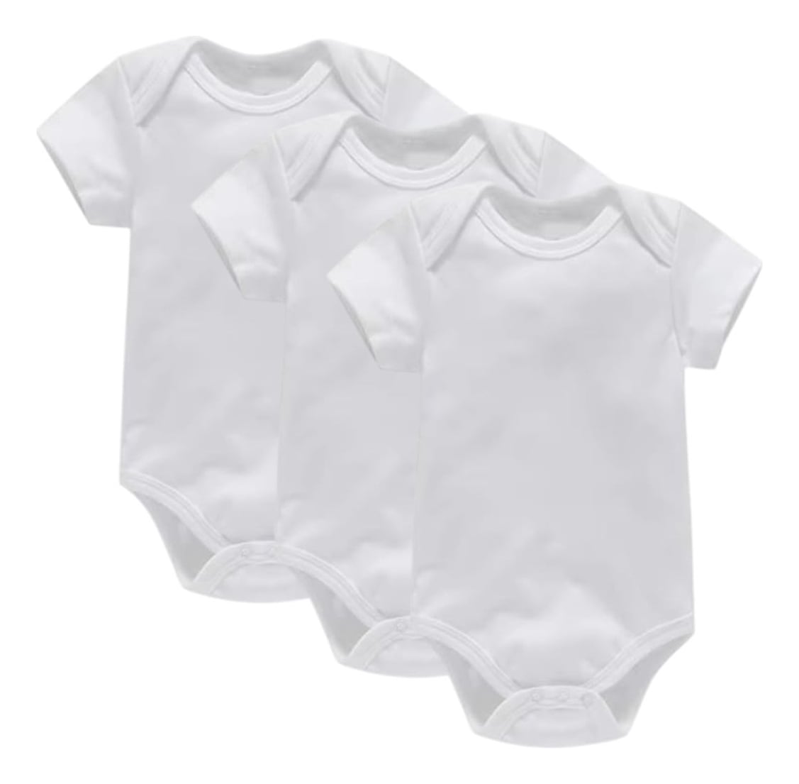 SET 3 BODYS ENTEROS PARA BEBE MANGA CORTA 0-24M LAU - 3