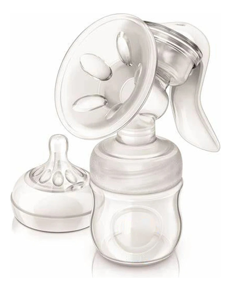 EXTRACTOR DE LECHE MATERNA MANUAL PORTATIL PRACTICO MAMA LAU - 2