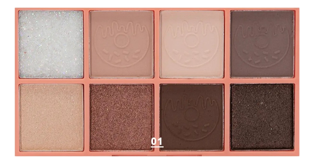 SET 3 SOMBRA OJOS PALETA VIBRANTE DURACIÓN PROLONGADA JHN - 9