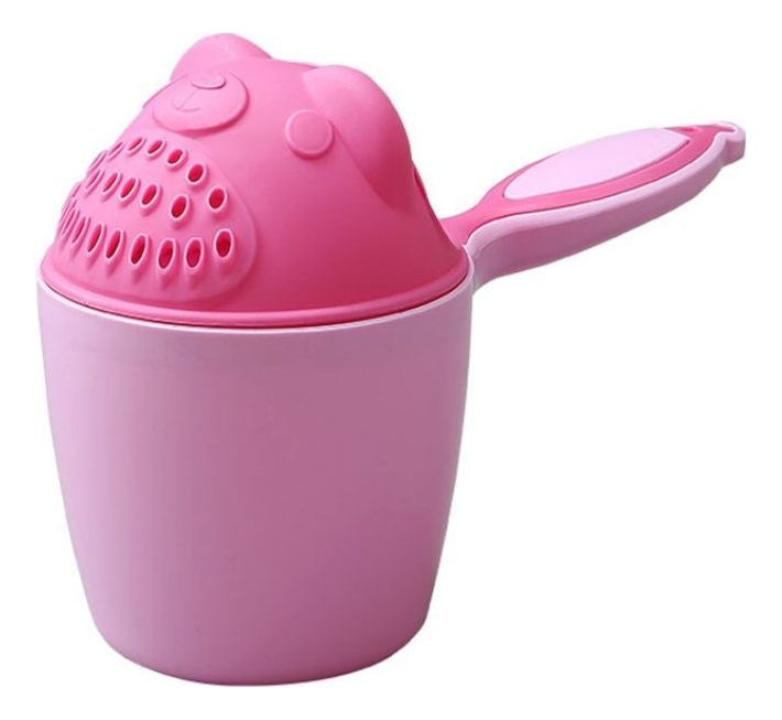 SET 6 JUGUETE TAZA ENJUAGUE CHAMPU FORMA CASCADA SUAVE LAU - 1