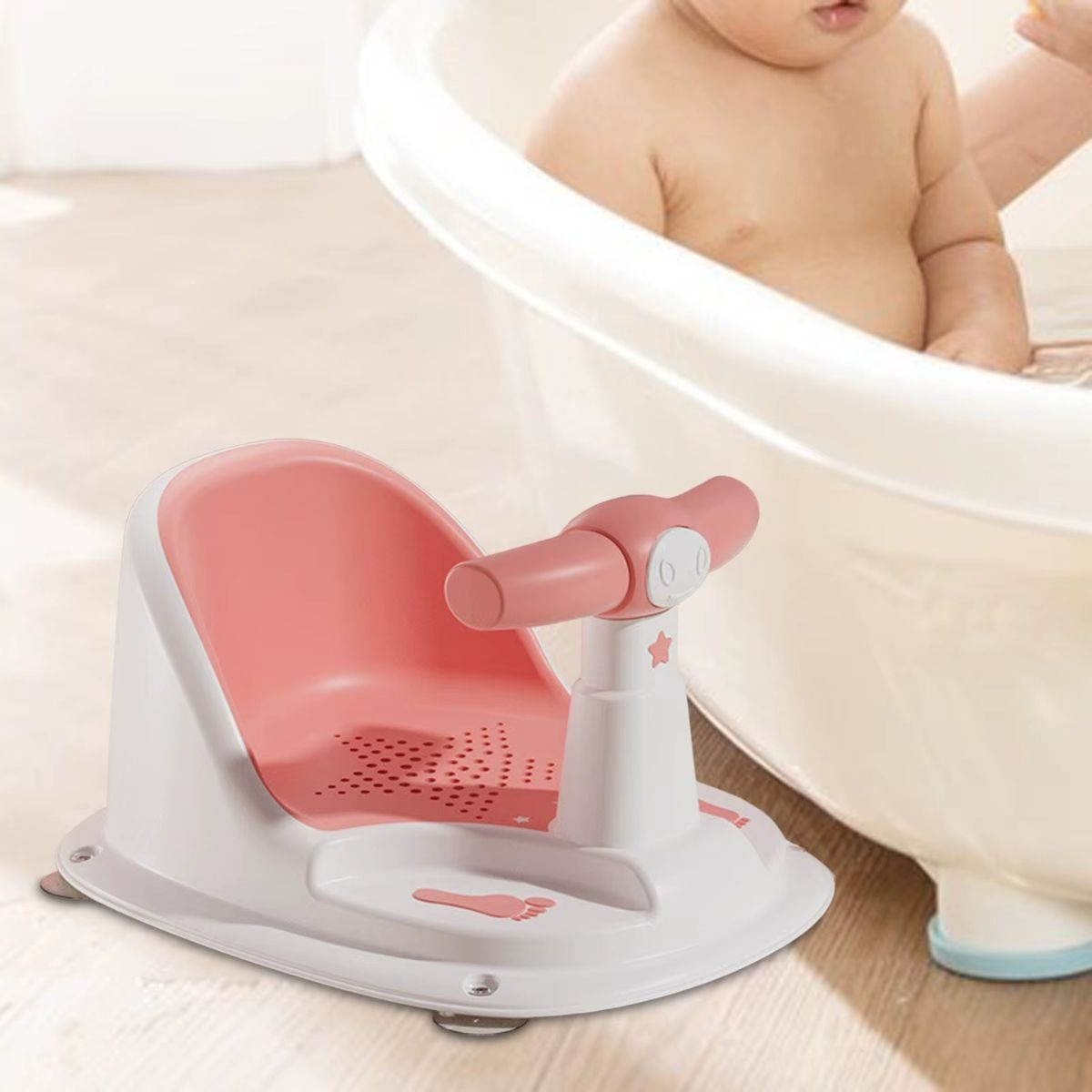 SILLA DE TINA BAÑERA ASIENTO RESPALDO ERGONOMICO BEBES LAU - 7