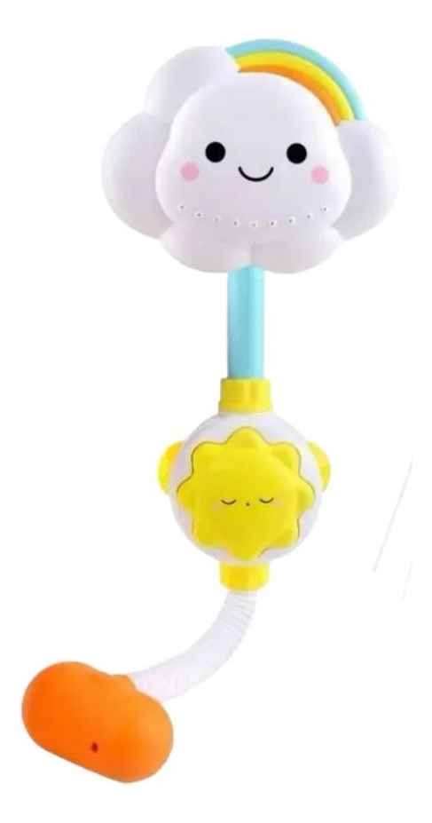 CABEZAL DE DUCHA FORMA DE NUBE BAÑO DIVERTIDO BEBE LAU - 3